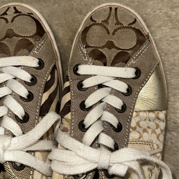 Coach Tonya Patchwork Sneakers - Picture 2 of 5